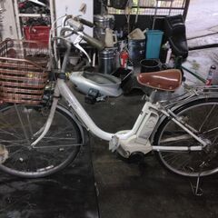 ヤマハnewPAS　電動アシスト付自転車　充電器付き