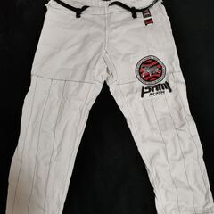 東京イサミ『JJ-450 TORA Jiu-Jitsu-GI』A3サイズ白柔術衣