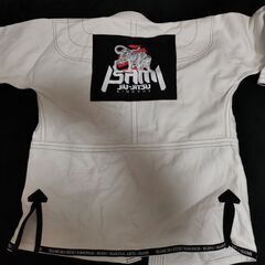 東京イサミ『JJ-450 TORA Jiu-Jitsu-GI』A3サイズ白柔術衣