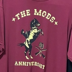 最終値下げです。モッズ40周年記念Tシャツ