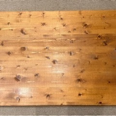 【天板のみ】ヴィンテージ加工の無垢テーブル　120×70