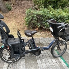 電動自転車　前後子供載せ可能