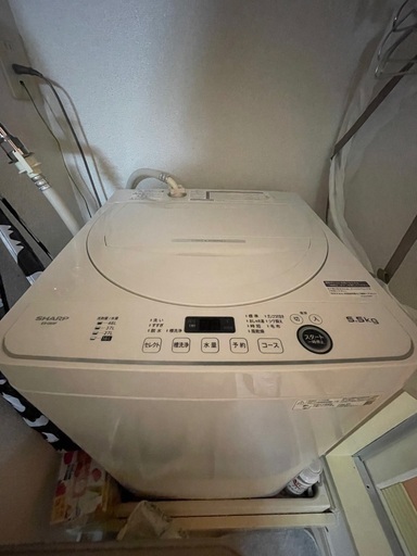 【限定再値下】SHARP洗濯機5.5kg 22年製