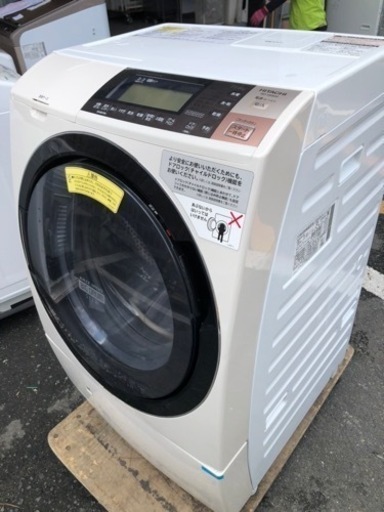 配送可能　日立 HITACHI BD-S8800L C [ビッグドラム ななめ型ドラム式洗濯乾燥機（11.0kg） 左開き ライトベージュ]