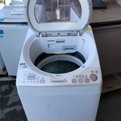 配送可能 SHARP シャープ 全自動洗濯乾燥機 洗濯8キロ 乾燥4.5キロ ES-