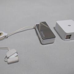 USB4ポートアダプタ&ガラケー用充電器