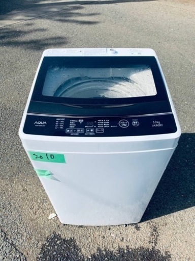 ✨2019年製✨2010番 AQUA✨電気洗濯機✨AQW-G50GJ‼️