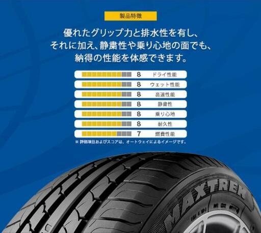 195/60R16工賃込み☆新品 マックストレック4本セット☆セレナ 