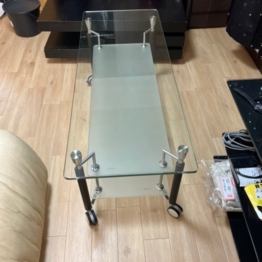 ガラスローテーブル　値下げしました 楽天市場】ガラステーブル ローテーブル ガラス ガラステーブル