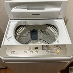 洗濯機 Panasonic NA-F60B10