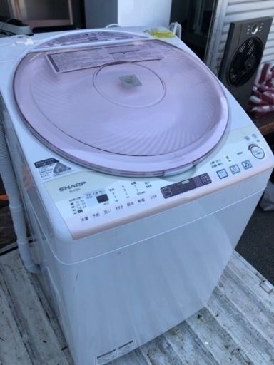 配送可能　SHARP シャープ 7.0kg 洗濯機 ES-T73E1 ホワイト