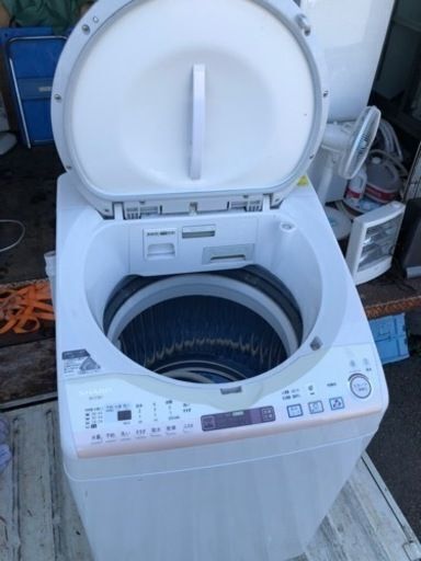 配送可能　SHARP シャープ 7.0kg 洗濯機 ES-T73E1 ホワイト