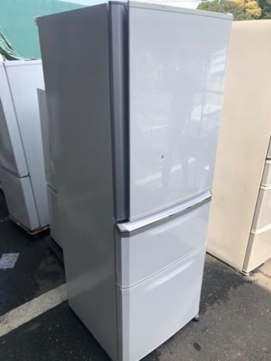 配送可能　三菱電機 MITSUBISHI ELECTRIC MR-C34Y-W [冷蔵庫 Cシリーズ （335L・右開き） 3ドア パールホワイト] 17100円