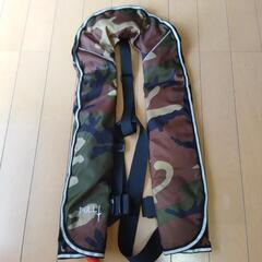 ゴムボート　一人乗り　ライフジャケットのおまけ付き