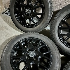 バリ溝 15インチ 4本セット スタッドレス ホイール 175/65R15