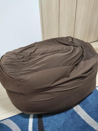 人をダメにするソファ　無印良品　ビーズクッション