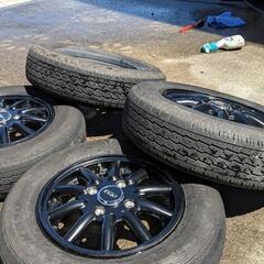 アルジェノン フェニーチェ RX1 145-80-12インチ 4穴 100 4J 43 エブリィ ハイゼット Nバン バモス サンバー 軽バン 商用 JWLT ワタナベ風 
アルミ ホイール
