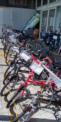 ☆ジモティ割あり☆ 軽快車 26インチ ブルー クリーニング済み SJ2032