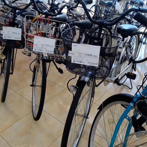 ★ジモティ割あり★  自転車 ２6インチ シルバー クリーニング済み OJ583