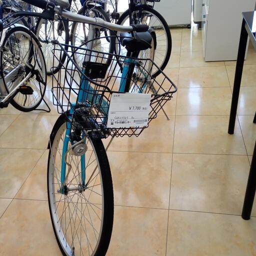 ★ジモティ割あり★  自転車 ２6インチ ブルー クリーニング済み OJ584
