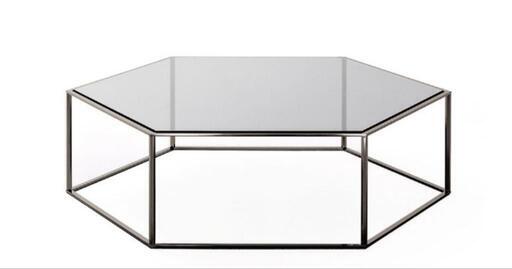 Cassinaカッシーナ ローテーブル ガラス天板 HEXAGON690 デザイナーズ家具