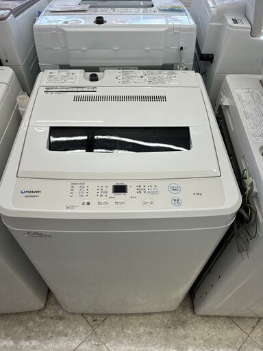 MAXZEN/5.5kg洗濯機/2019年式/JW55WP016796