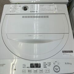 🐟SHARP/シャ－プ/5.5kg洗濯機/2020年式/ES-GE5D🐟7259