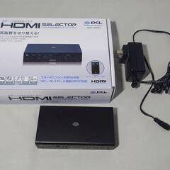 HDMIセレクター　PLANEX HDMI-SW0401