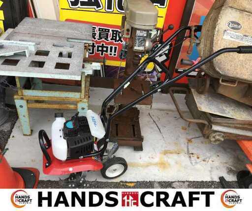 ナカトミ ERC-43DQ エンジン耕運機 中古品 美品【ハンズクラフト宜野湾店】