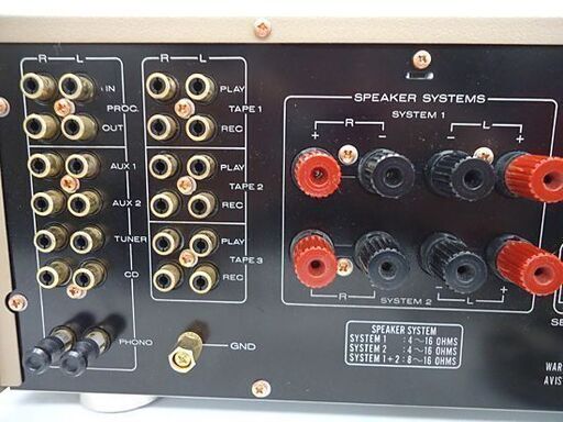 MARANTZ マランツ PM-62 プリメインアンプ 動作品 BLACK