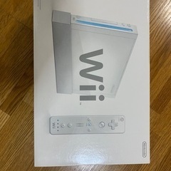 Wii本体　ヌンチャクとリモコン無し