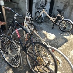 自転車2台、無料で譲ります！