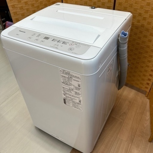 【引取】Panasonic全自動電気洗濯機 NA-F50B14 2021年製 5キロ