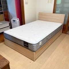 超美品‼️】定価24万♪ 現行モデル フランスベッド セミダブルベッド 