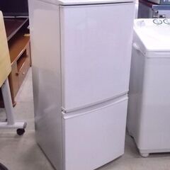 シャープ 2ドア冷蔵庫 137L 2017年製 100Lクラス SJ-D14C-W ホワイト 白 SHARP 札幌市東区 新道東店 シャープ 2ドア冷蔵庫 137L 2017年製 100Lクラス SJ-D14C-W ホワイト