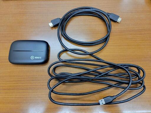 5月末まで！Elgato　HD60　S外付けキャプチャカード　取りに来ていただける方限定！