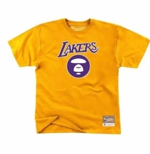 メンズ Lakers M\u0026N x Aape by Bathing Ape