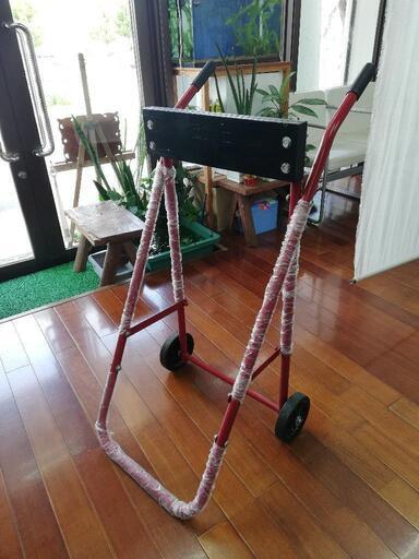 船外機スタンド　台車