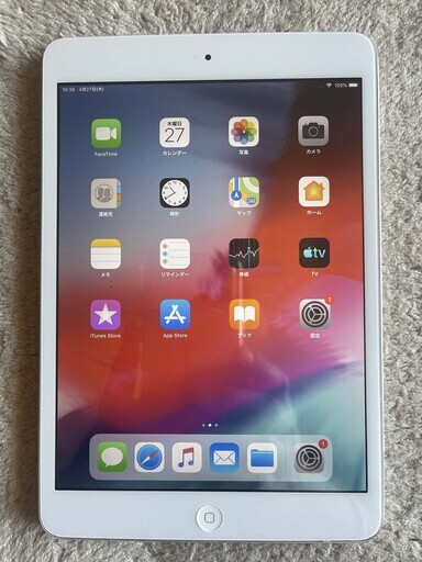 iPad mini２ silver wi-fi+cell ３２GB バッテリー８２% SIMフリー