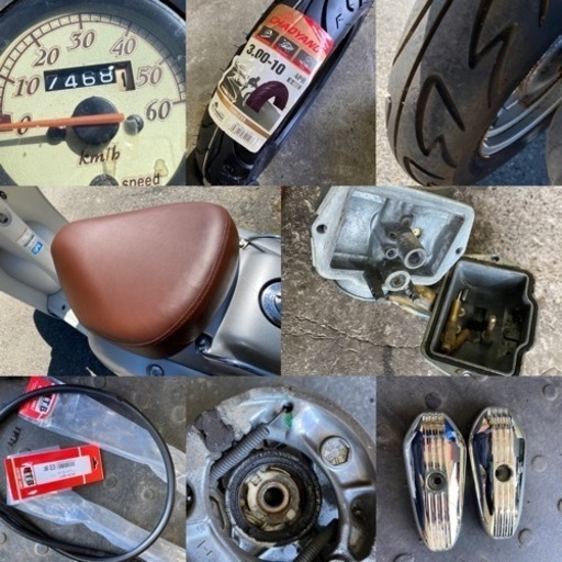 ☆ジョルノクレア低燃費4スト☆バッテリー・シート・タイヤなど新品交換^_