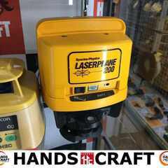 ★値下げしました★　スペクトラフィジックス Spectra-Physics 電子レ－ザ－レベル LASER PLANE200 受光器【ハンズクラフト宜野湾店】