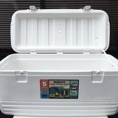 【希少!! / 新品・未使用品】 igloo（イグルー）　ポーラー　120QT（113.5） 大型・大容量　クーラーボックス　水抜き栓付き