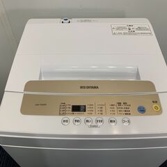 (230427)　アイリスオーヤマ　全自動洗濯機　5.0kg　IAW-T502EN　2021年製　
