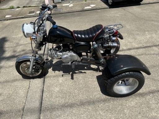 モンキー　トライク　Z50J  純正フレームで純正エンジン