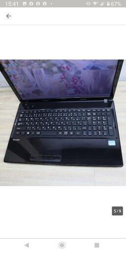 Core i3 、高速SSD256GB、メモリ8GB、Webカメラ搭載、スーパーマルチ