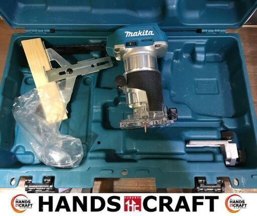 マキタ　RT50D　トリマ　中古品　本体のみ　18V　ケース/他付属品付き　【ハンズクラフト宜野湾店】