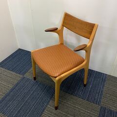(230427)　フィンガーマークス　木製　チェア　椅子　②