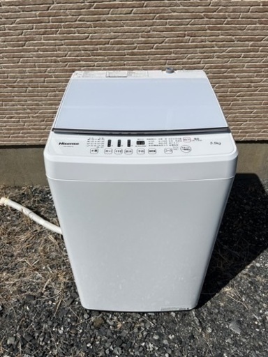 【洗濯機】Hisense hw-g55a-w