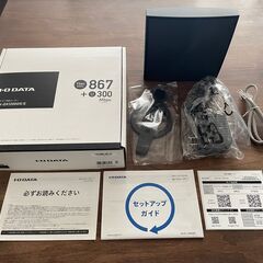 【中古美品】I-O DATA WiFiルーター WN-DX120...