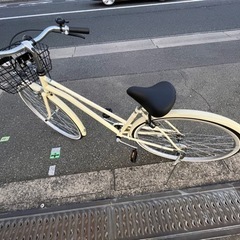 カゴ付き自転車(2022年1月購入)